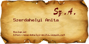 Szerdahelyi Anita névjegykártya